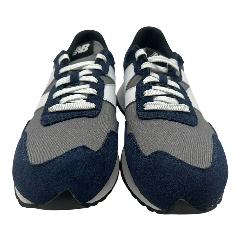 New Balance 237 Shoes Mens Sz 13‎ Navy Blue/Grey/White Low Top Sneakers MS237MCN